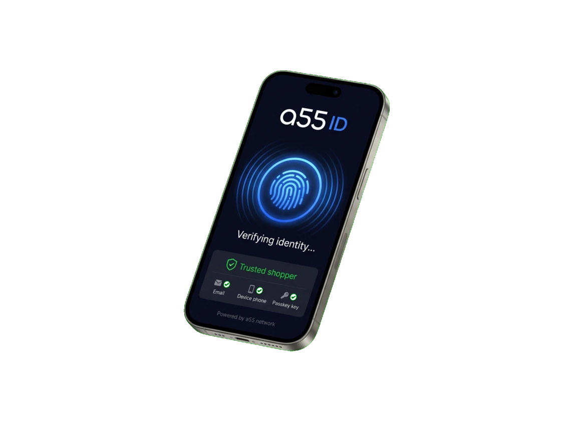 a55 ID identity verification on mobile