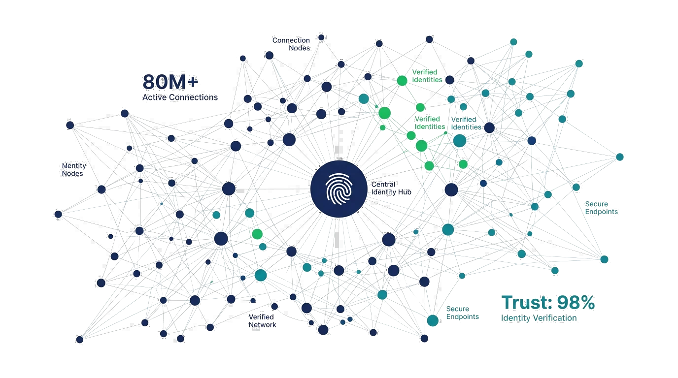 a55 identity network graph with 80M+ shoppers